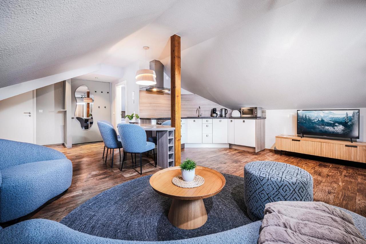 Luxus Ferienwohnung Mein Kleines Edelweiss Виллинген Экстерьер фото